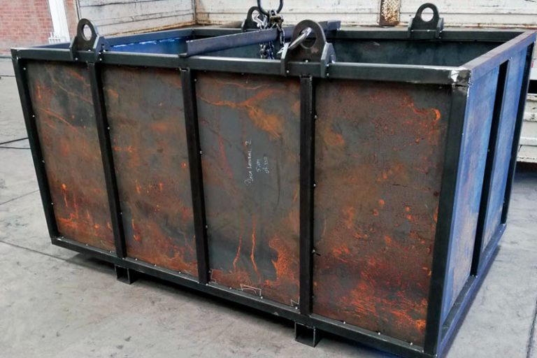 Fabricación de estructura liviana 12 Cajón