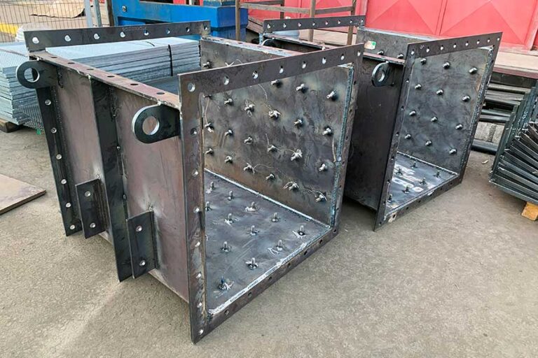 Fabricación de estructura liviana 8 Insertos