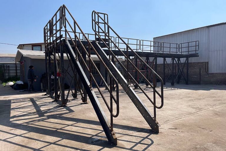 Fabricación de estructura liviana 7 Plataforma